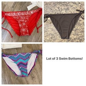 Swim bikini bottoms lot size S/M